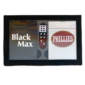 Black Max Phillies Card and Dice Set